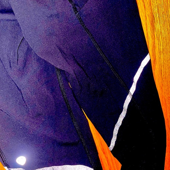 lululemon athletica Black leggings with pockets xsmall running pants sport - Picture 8 of 9